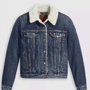 Levi’s ORIGINAL SHERPA TRUCKER JACKET Women’s Size L